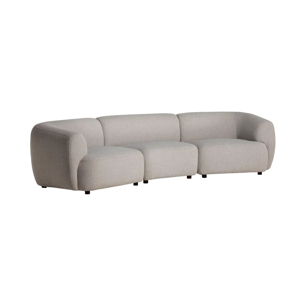 Glen 1 Seater LAF Curve Back Chair RAF 1 Seater Modular Sofa, Neutral Fabric | Barker & Stonehouse – image 7