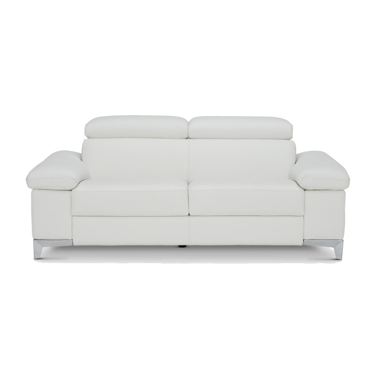 Bonn 2.5 Seater Sofa, Neutral Leather | Barker & Stonehouse