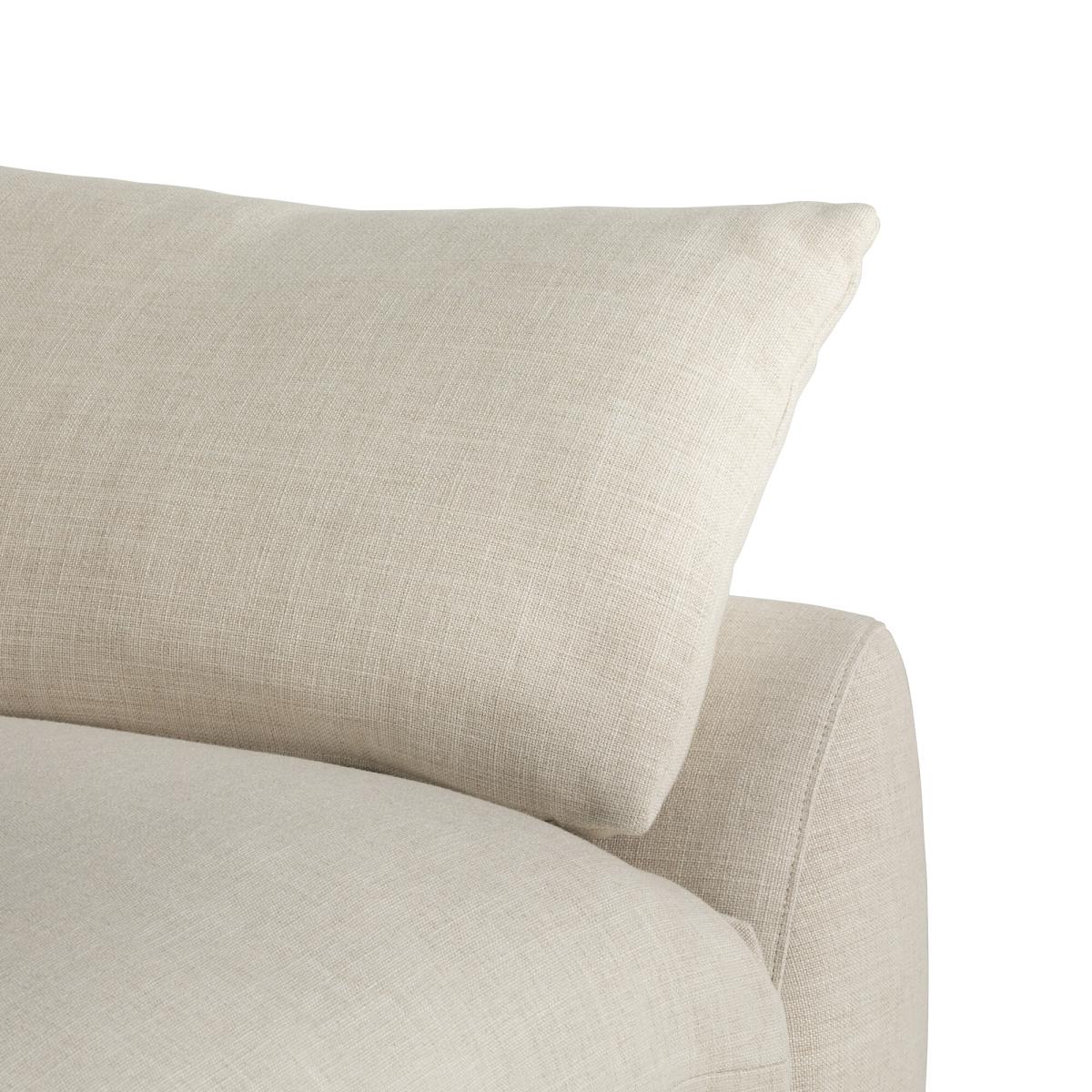 Odair 1 Seater Sofa, Neutral Fabric | Barker & Stonehouse – image 4