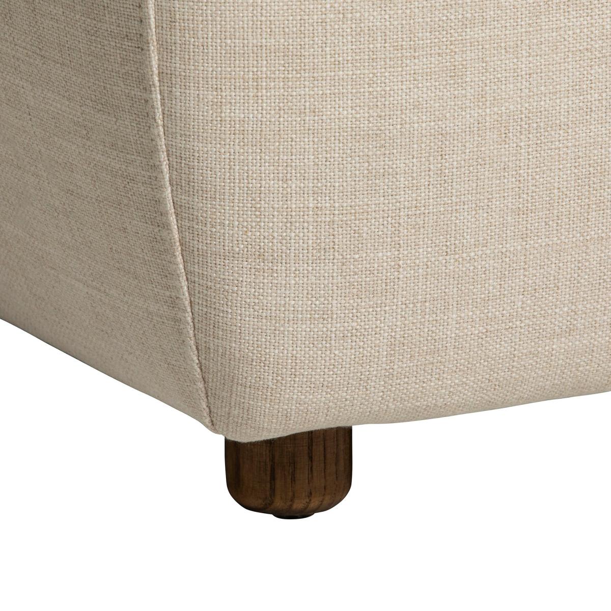 Odair 1 Seater Sofa, Neutral Fabric | Barker & Stonehouse – image 6