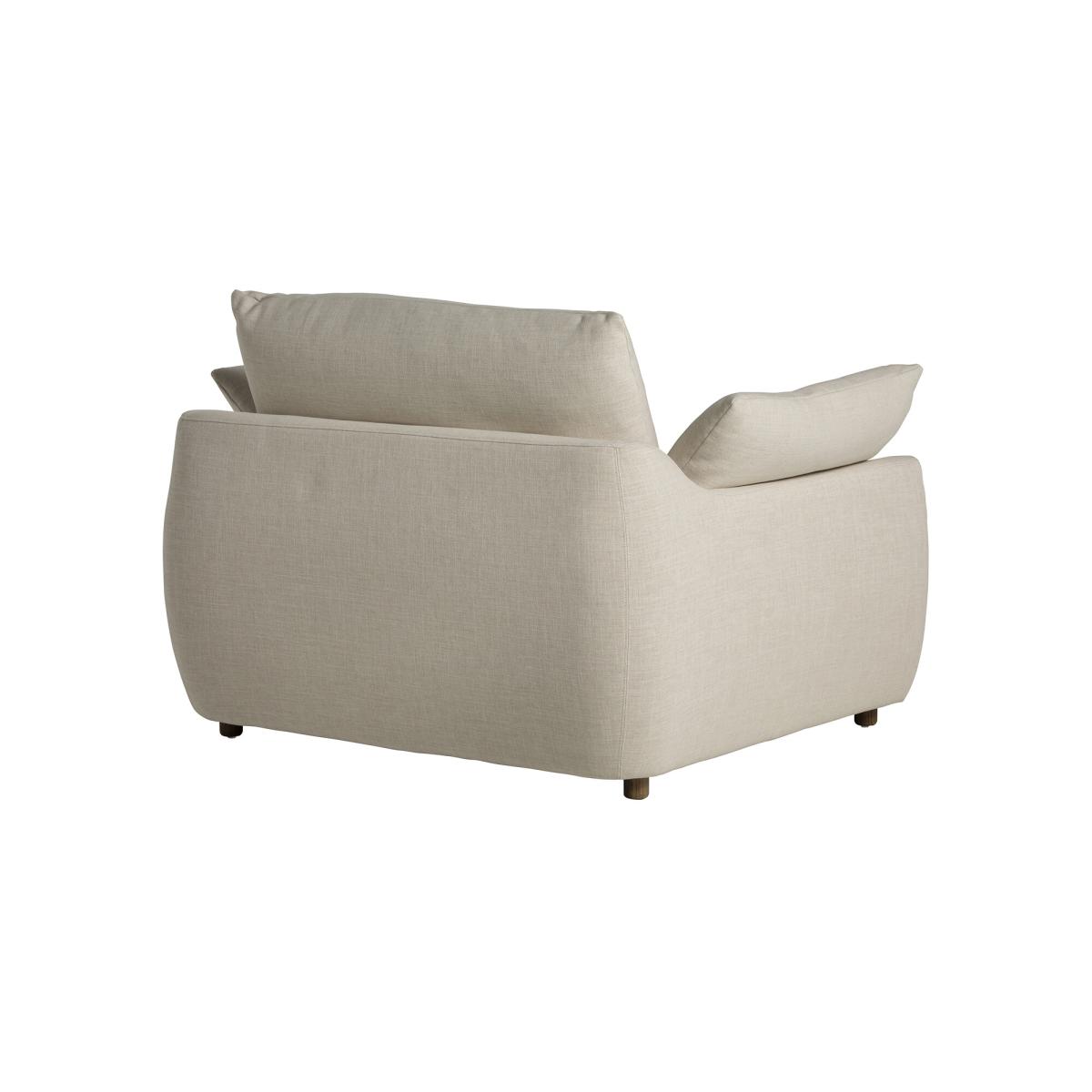 Odair 1 Seater Sofa, Neutral Fabric | Barker & Stonehouse – image 7