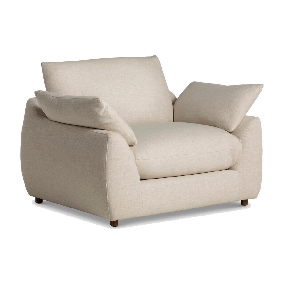 Odair 1 Seater Sofa, Neutral Fabric | Barker & Stonehouse – image 1
