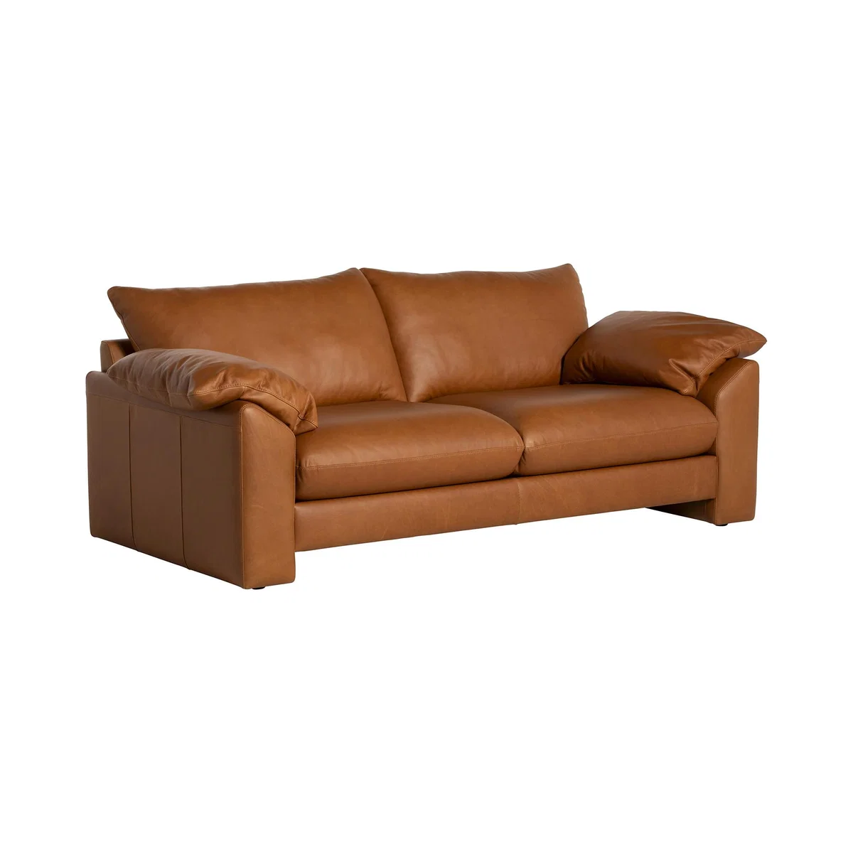 Jacobsen Sofa, Brown Leather | Barker & Stonehouse – image 3