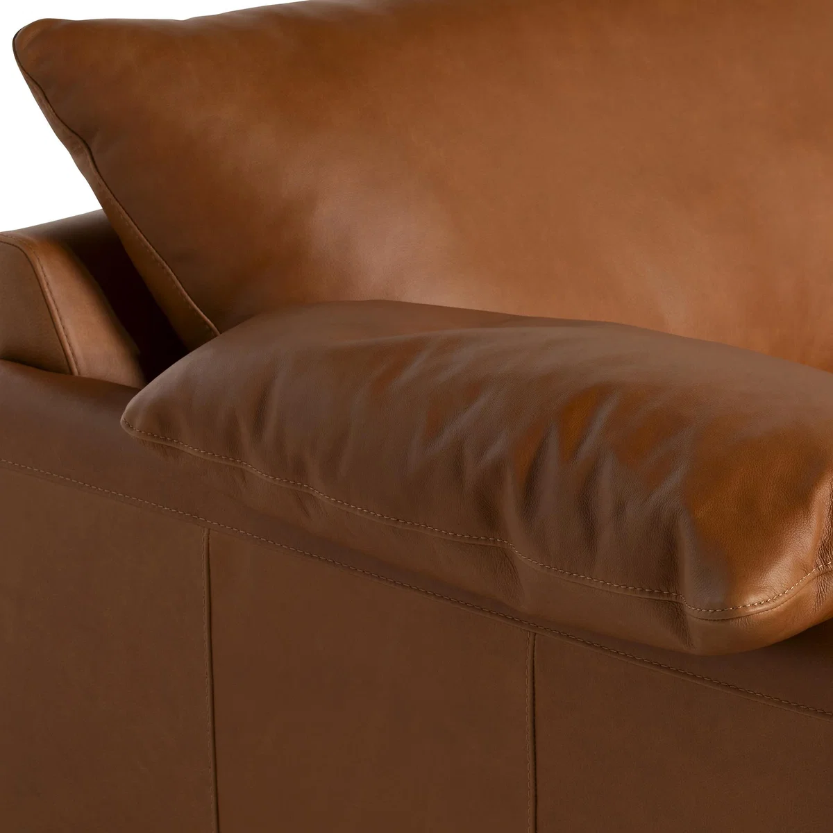 Jacobsen Sofa, Brown Leather | Barker & Stonehouse – image 5