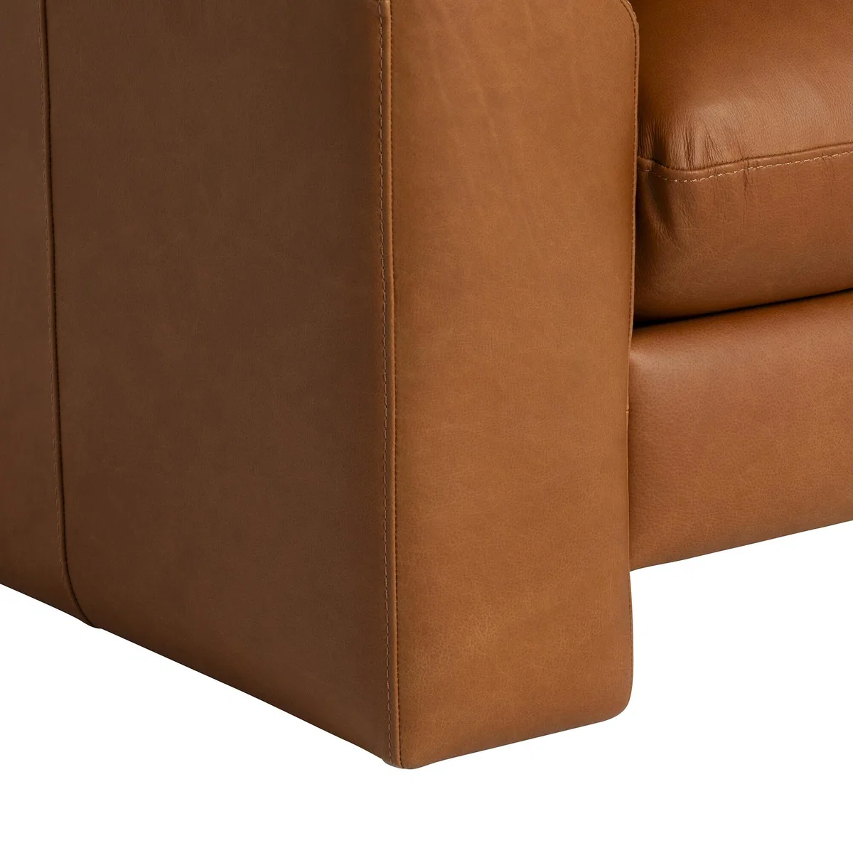 Jacobsen Sofa, Brown Leather | Barker & Stonehouse – image 7