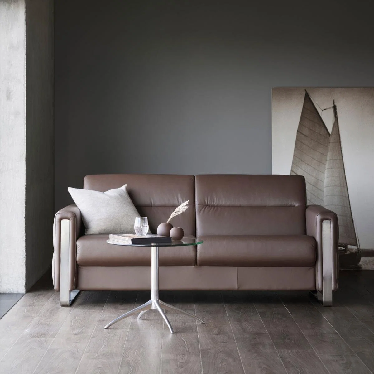 Windermere Large Sofa, Grey Fabric | Barker & Stonehouse – image 1