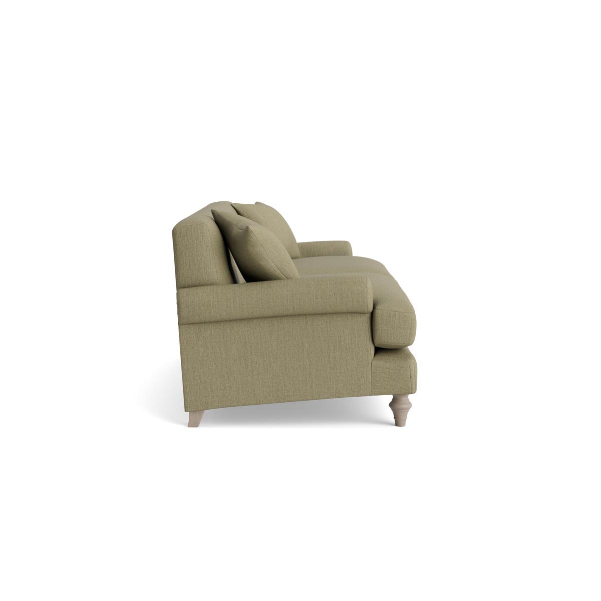 Visby Three Seater Sofa – French Blue Cotton Stripe – image 12