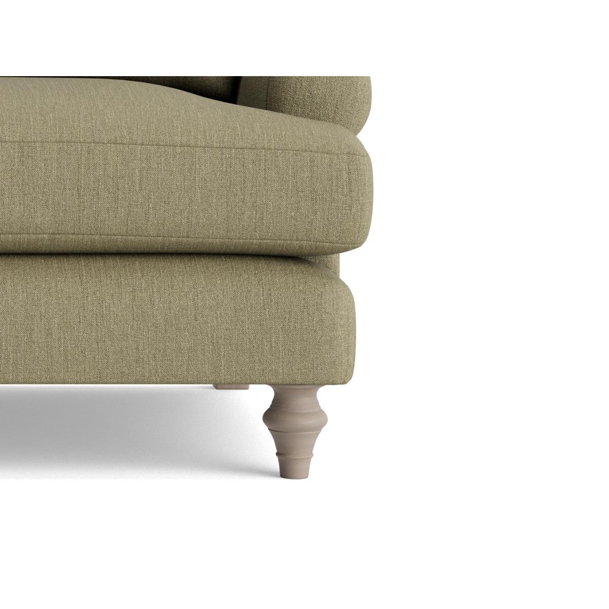 Visby Three Seater Sofa – French Blue Cotton Stripe – image 14