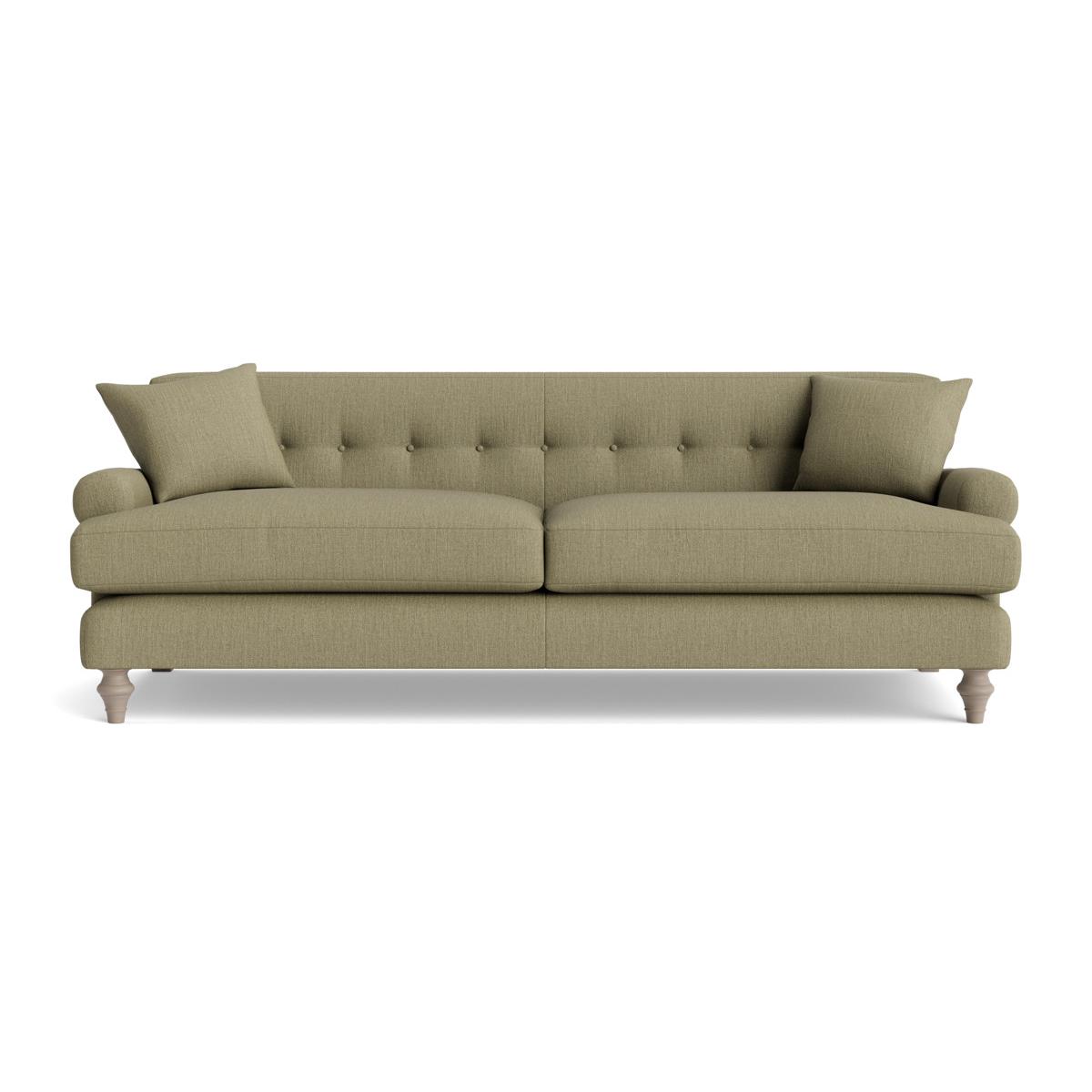 Visby Three Seater Sofa – French Blue Cotton Stripe – image 10
