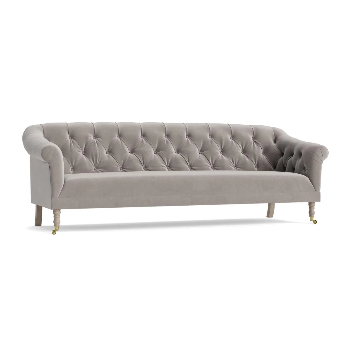 Domme Two Seater Sofa – Slate Blue Herringbone – image 9