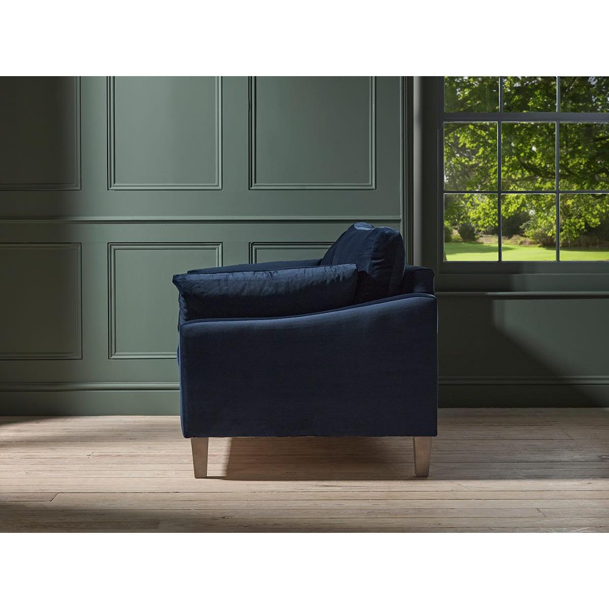 Boras Two Seater Sofa – Vintage Olive Cotton Linen – image 7
