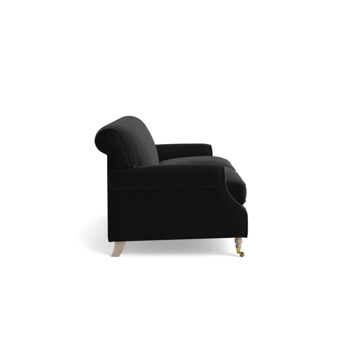 Annecy Three Seater Sofa – Pale Stone Opulent Cotton Velvet – image 12