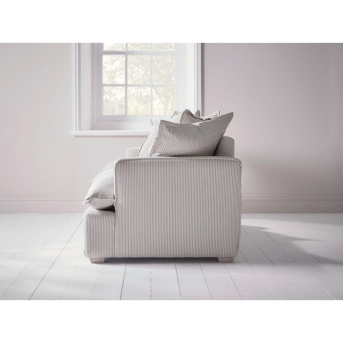 Umea Two Seater Sofa – Soft Grey Opulent Cotton Velvet – image 8