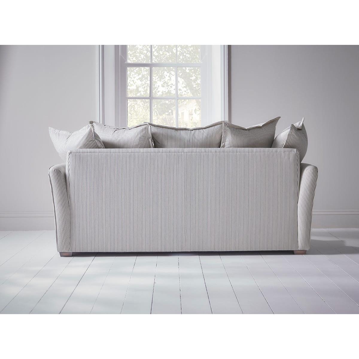 Umea Two Seater Sofa – Soft Grey Opulent Cotton Velvet – image 9