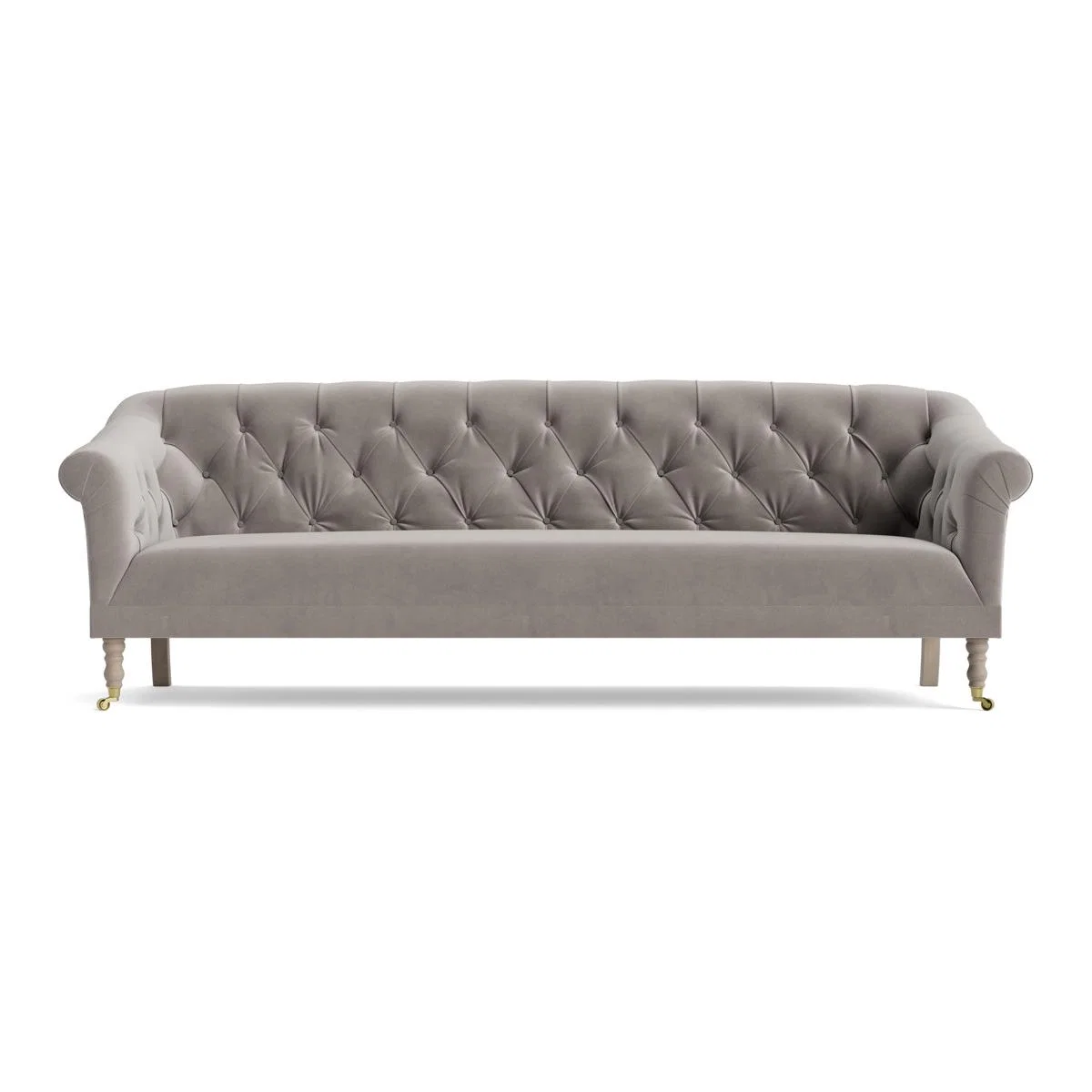 Domme Three Seater Sofa – Steel Cotton Linen – image 10