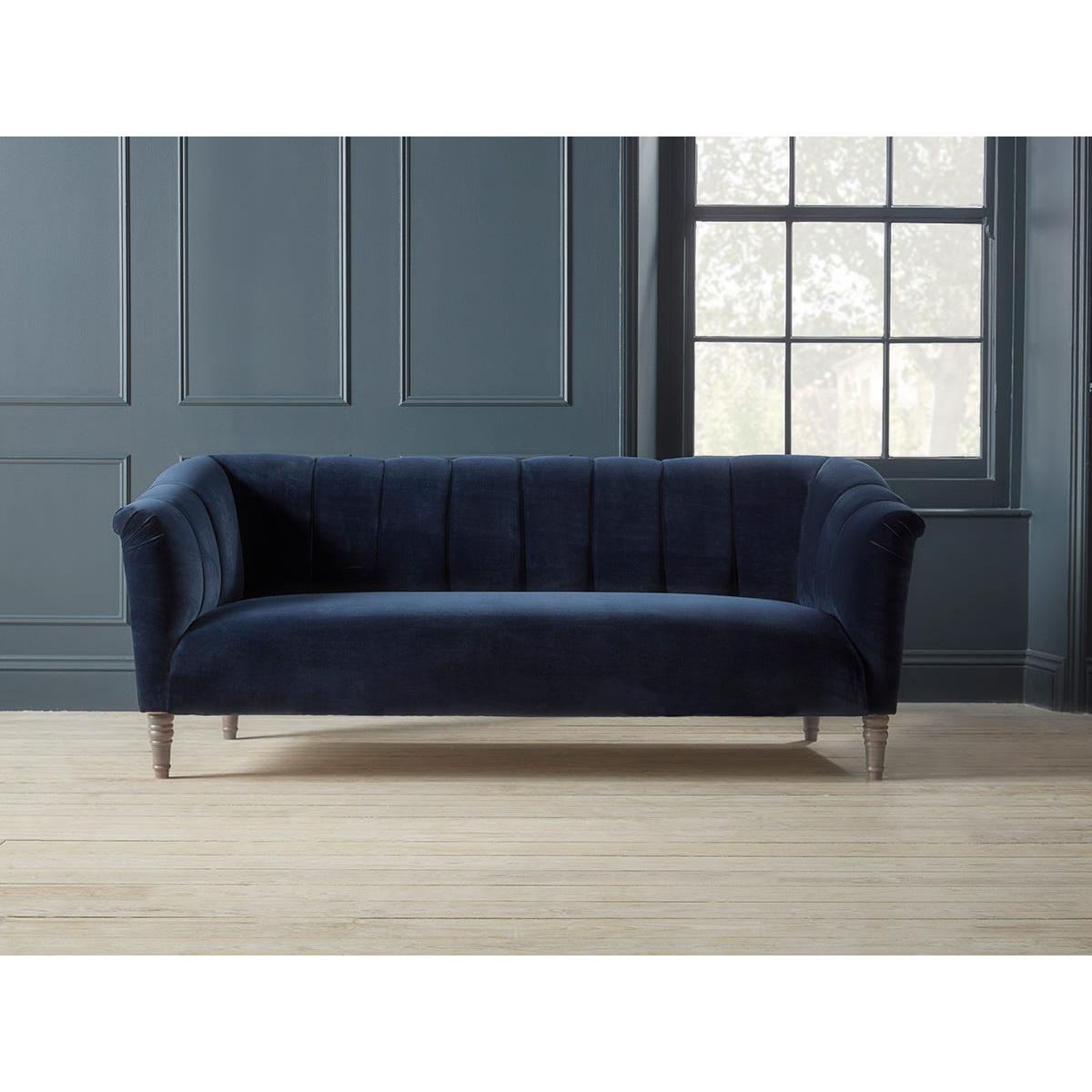 Kemi Three Seater Sofa – Vintage Rose Velvet – image 6