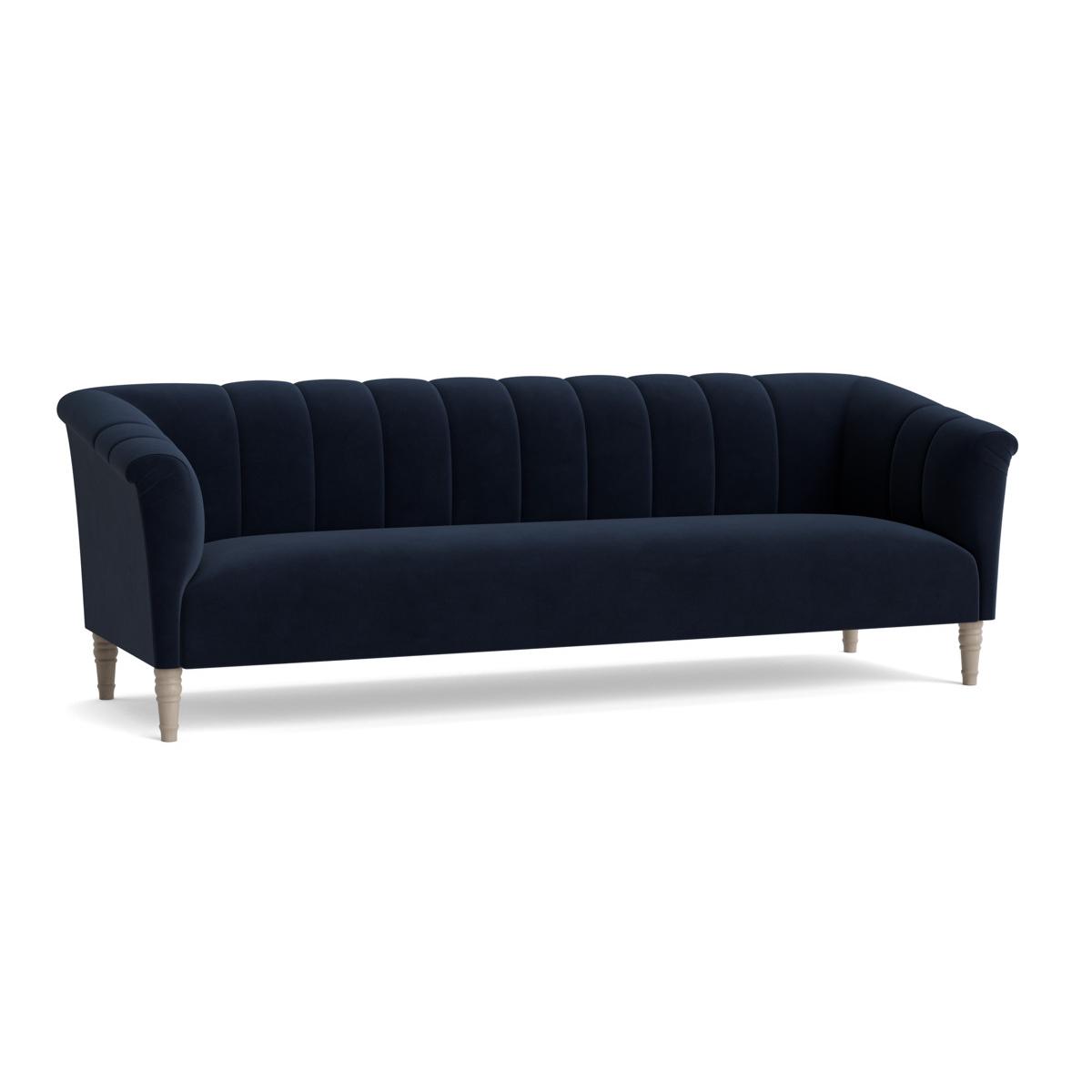 Kemi Three Seater Sofa – Vintage Rose Velvet – image 8