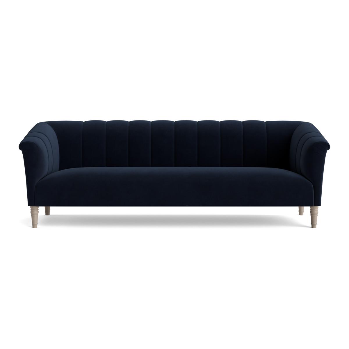Kemi Three Seater Sofa – Vintage Rose Velvet – image 9
