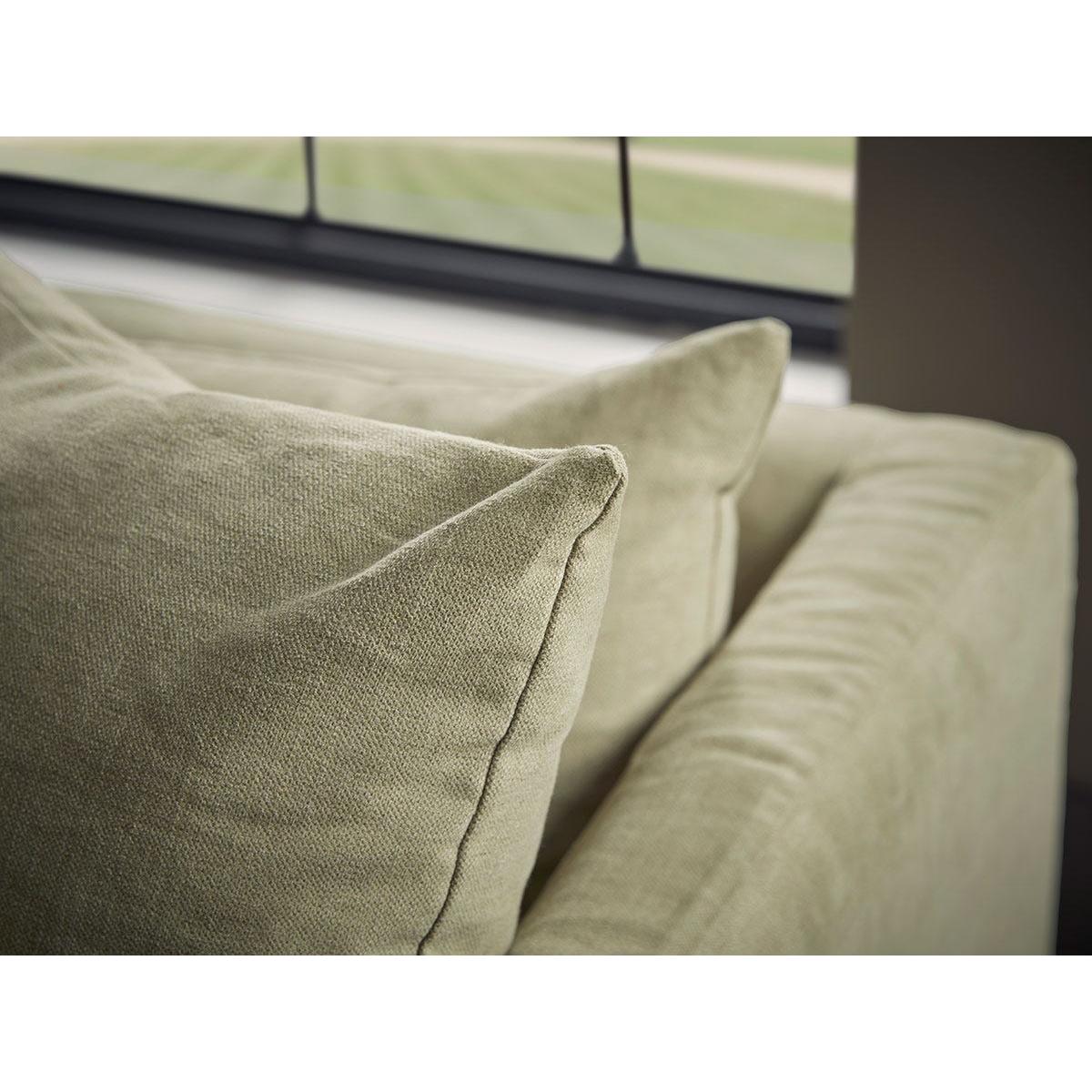 Colmar Two Seater Sofa – Warm Sand Wide Cotton Stripe – image 14