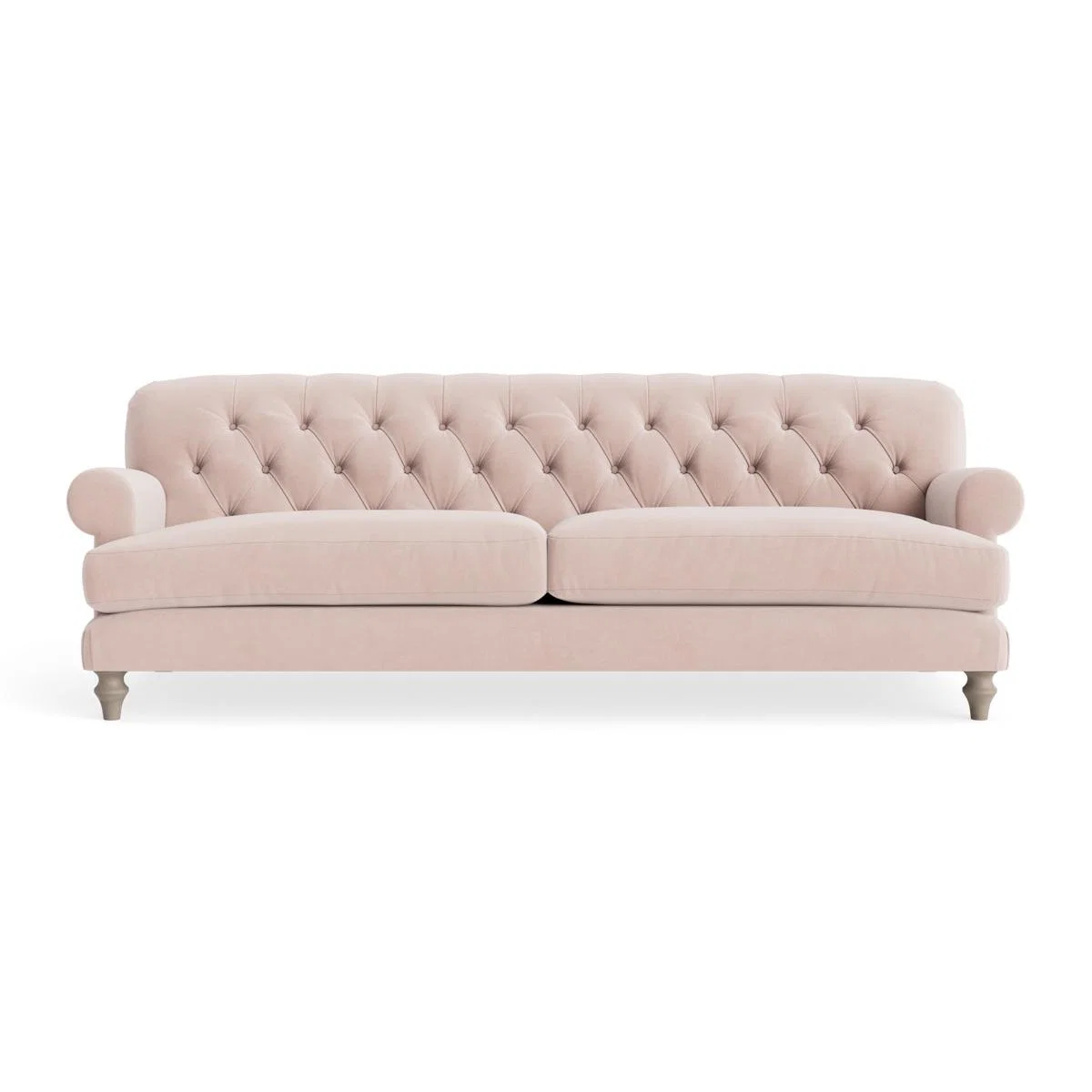 Bern Two Seater Sofa – Pebble Blue Cotton Linen – image 10