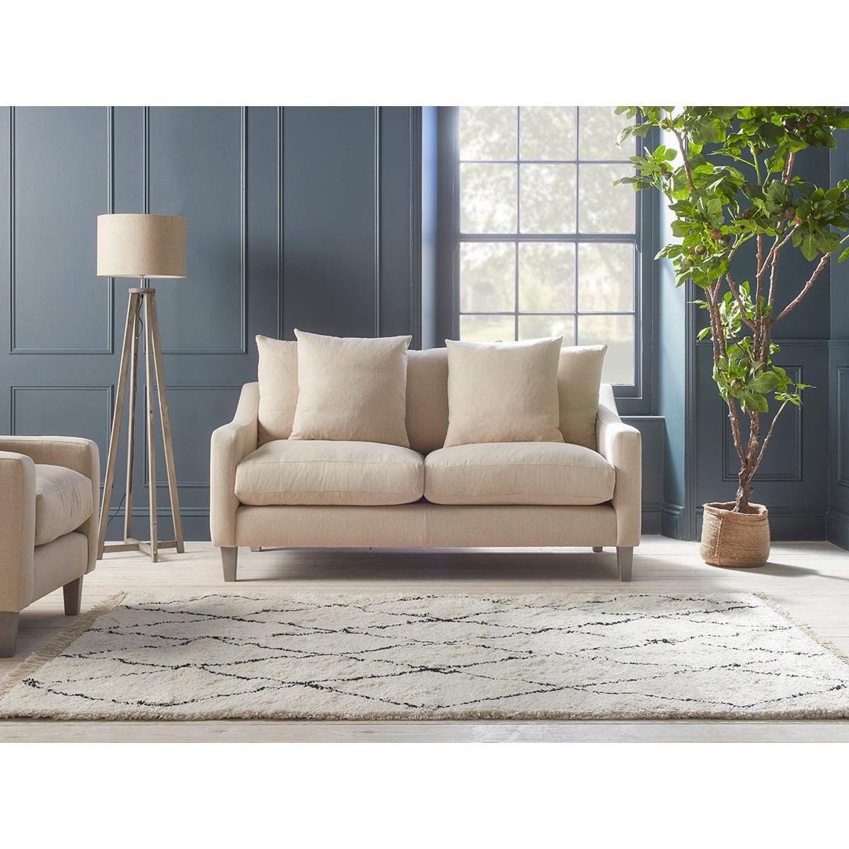 Floro Two Seater Sofa – Natural Boucle – image 10