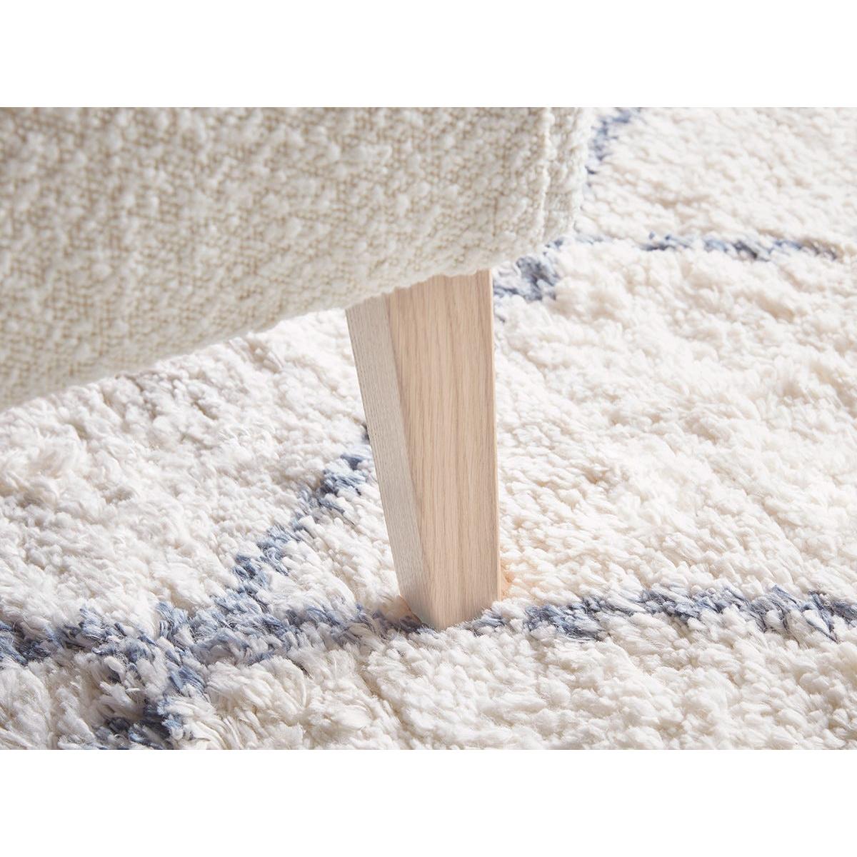 Trosa Three Seater Sofa – Soft Eau De Nil Cotton Stripe – image 3