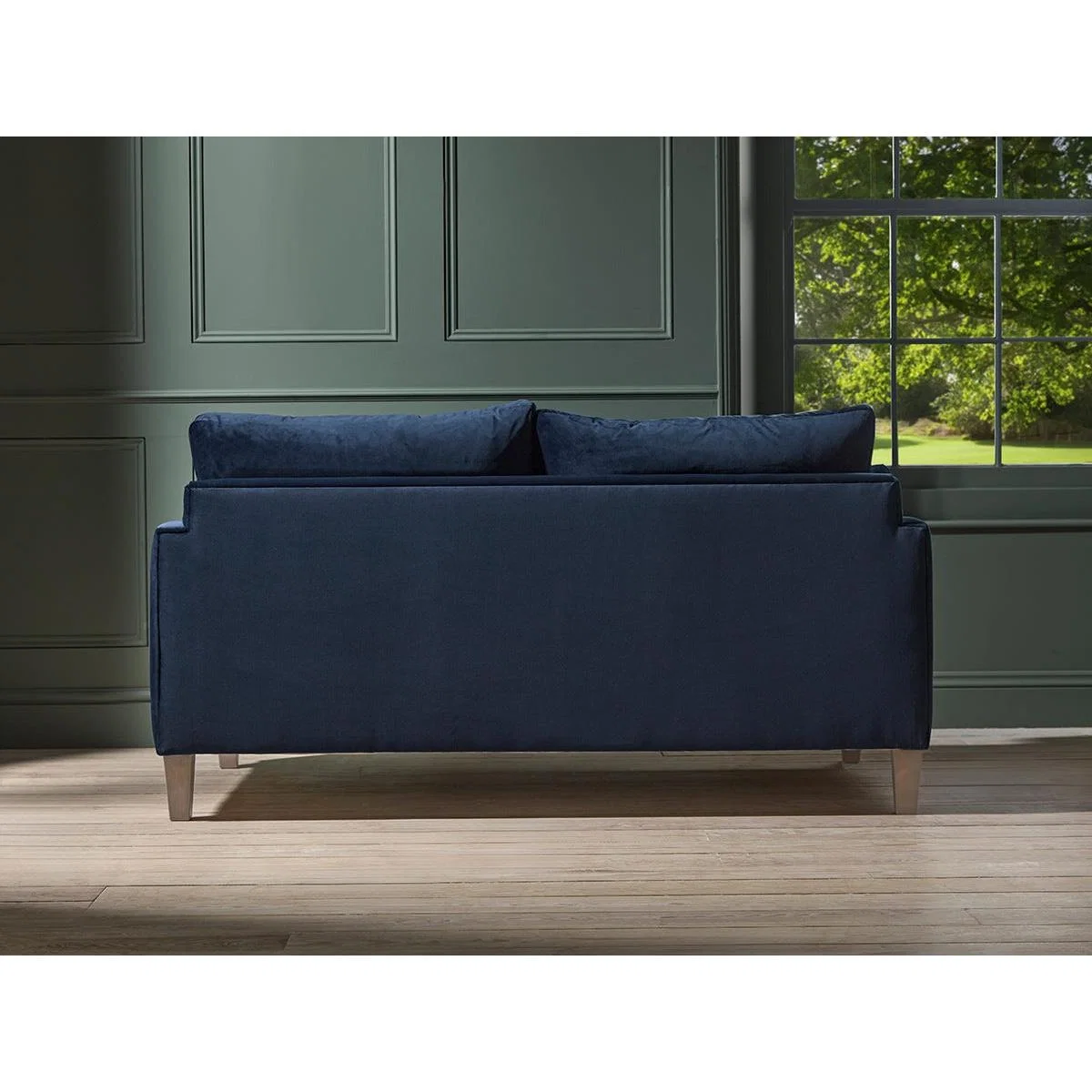 Boras Three Seater Sofa – Chalk Velvet – image 8