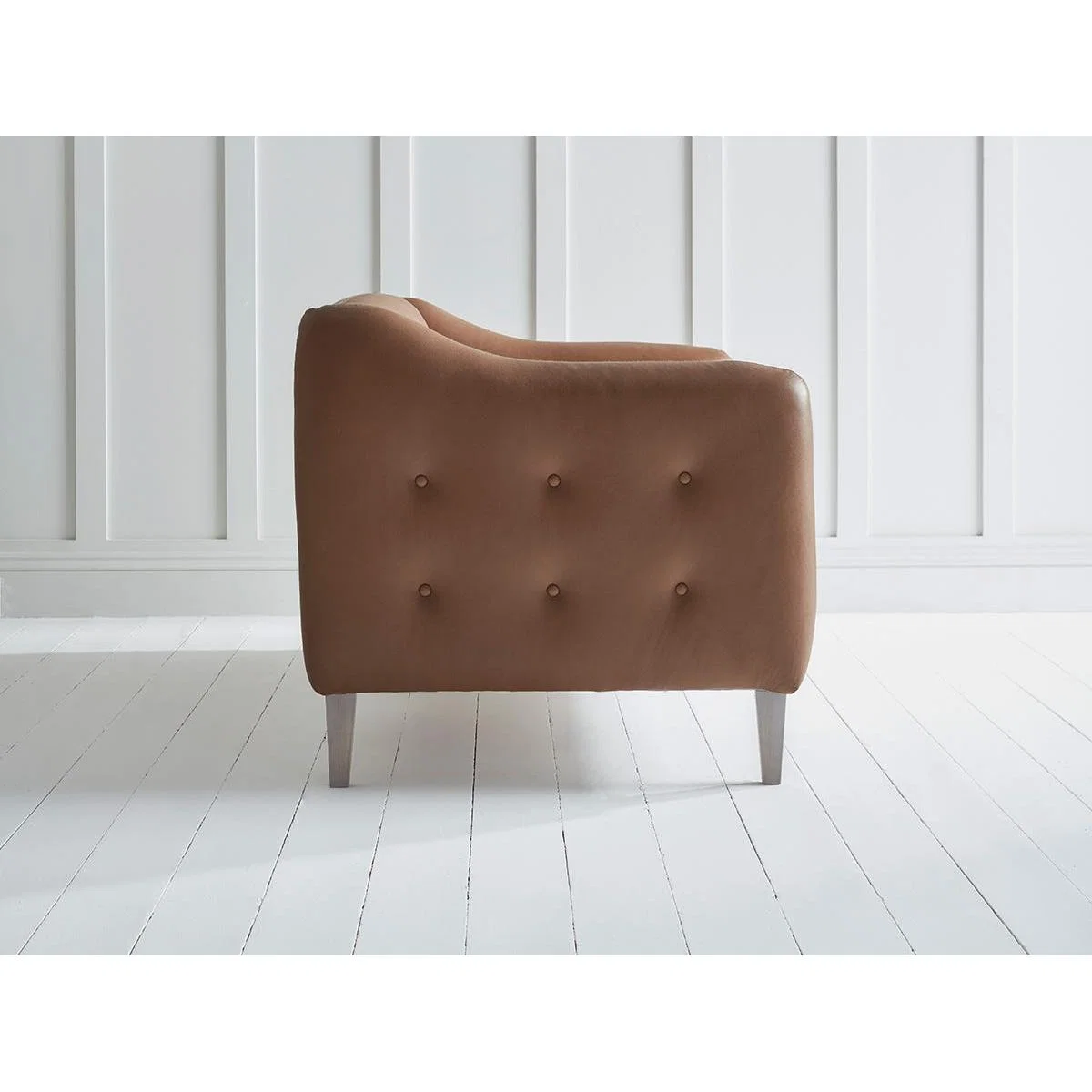 Narvik Two Seater Sofa – Soft Blush Herringbone – image 8
