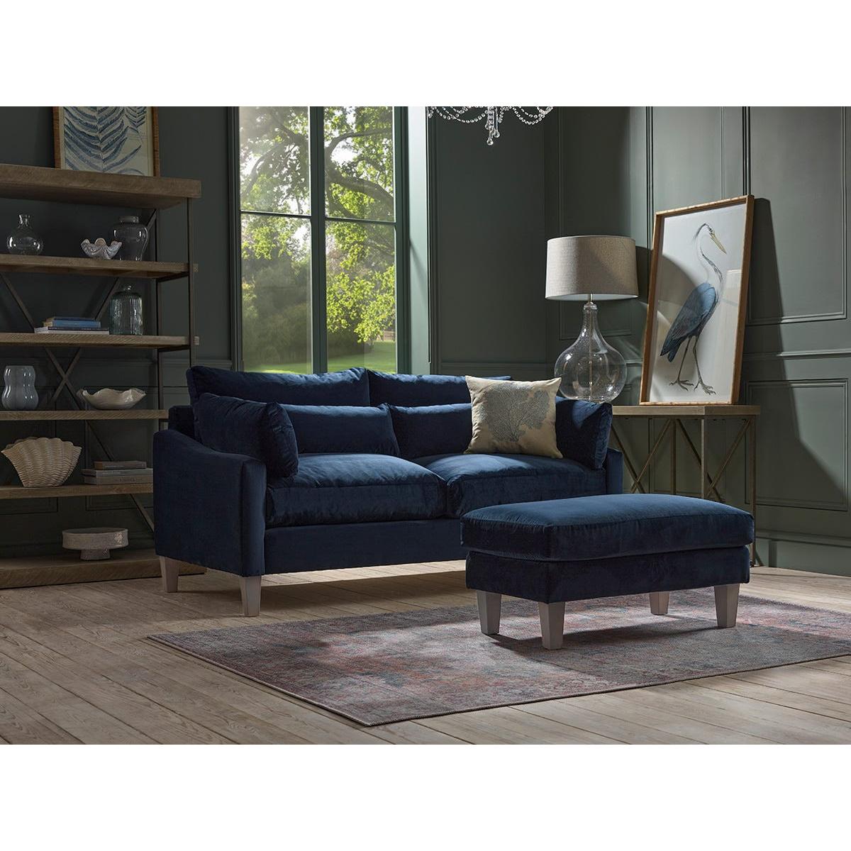 Boras Three Seater Sofa – Soft Rose Cotton Linen – image 2