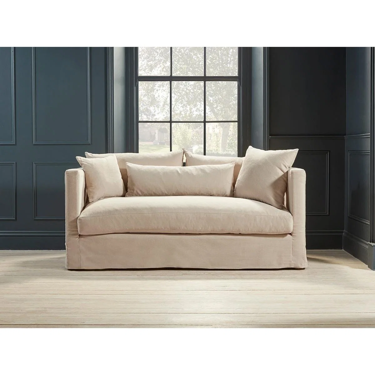 Colmar Three Seater Sofa – Cardamom Opulent Cotton Velvet – image 6
