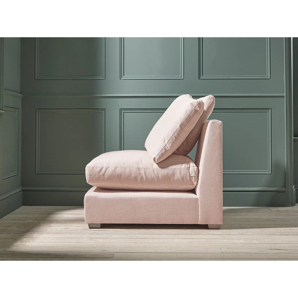 Lyon Three Seater Sofa – Cardamom Opulent Cotton Velvet – image 17