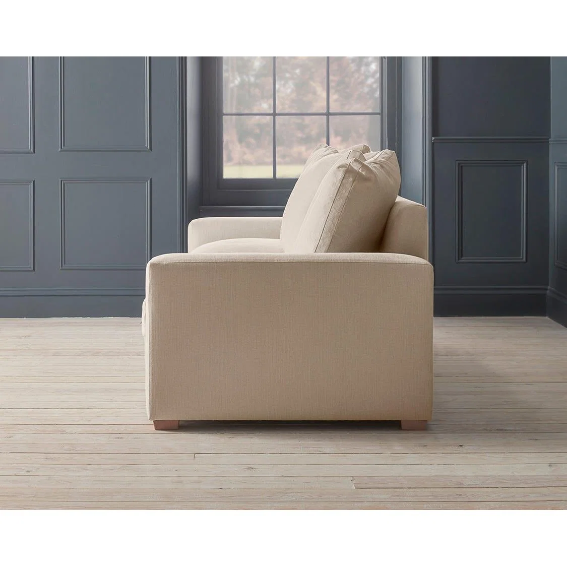 Lyon Three Seater Sofa – Cardamom Opulent Cotton Velvet – image 7
