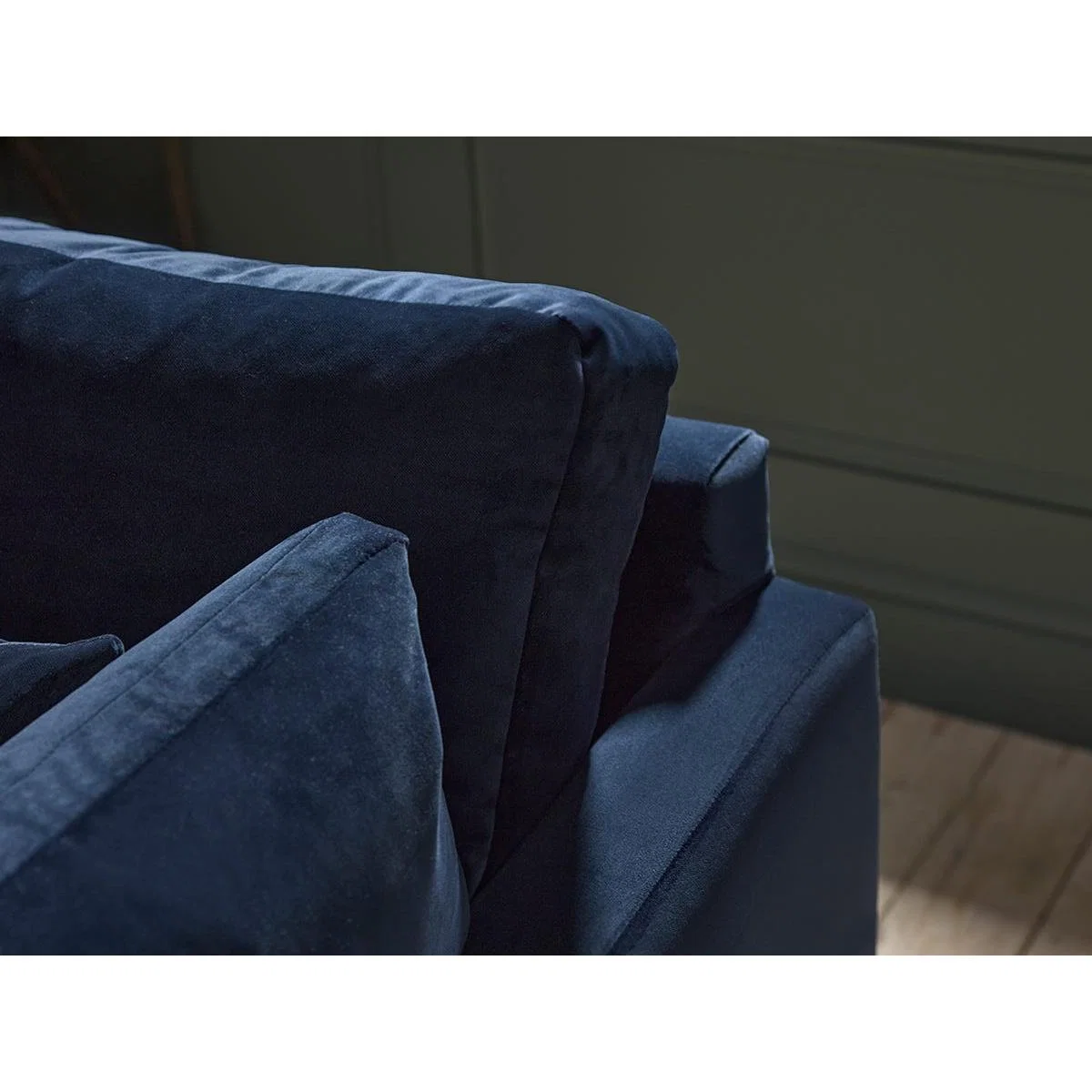 Boras Two Seater Sofa – Chalk Velvet – image 3
