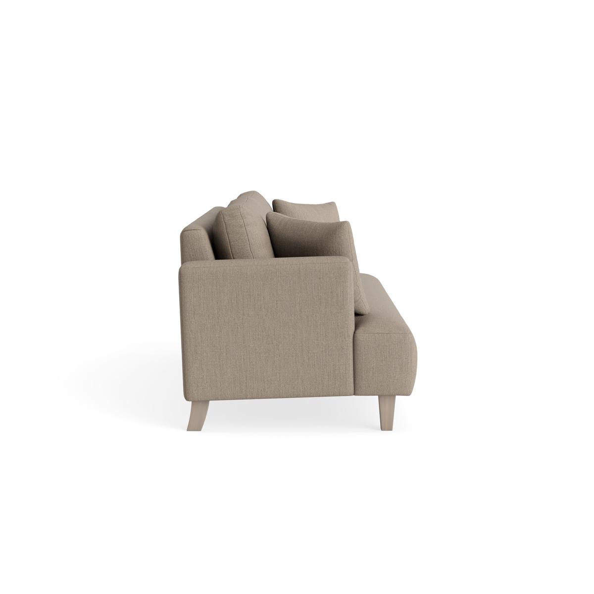 Palma Three Seater Sofa – Ivory Herringbone – image 13
