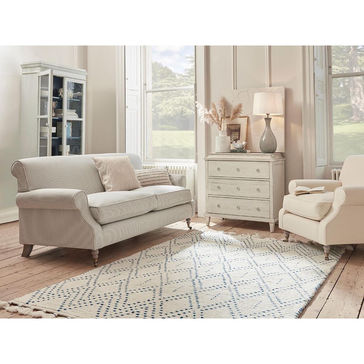 Annecy Three Seater Sofa – Natural Boucle – image 2