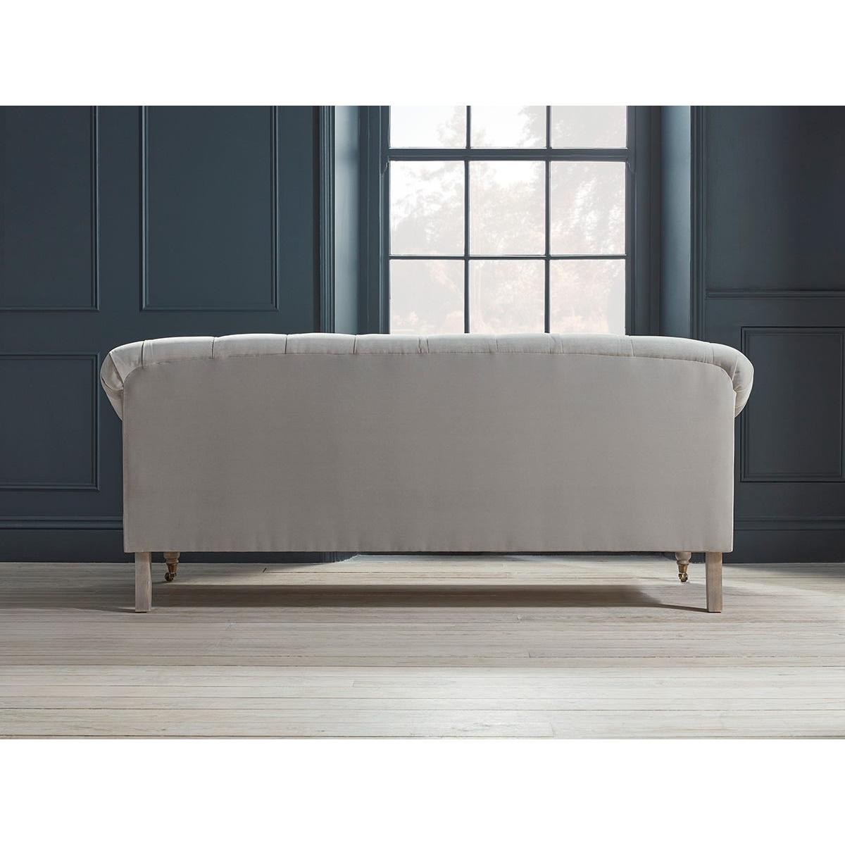 Domme Two Seater Sofa – Sand Herringbone – image 8