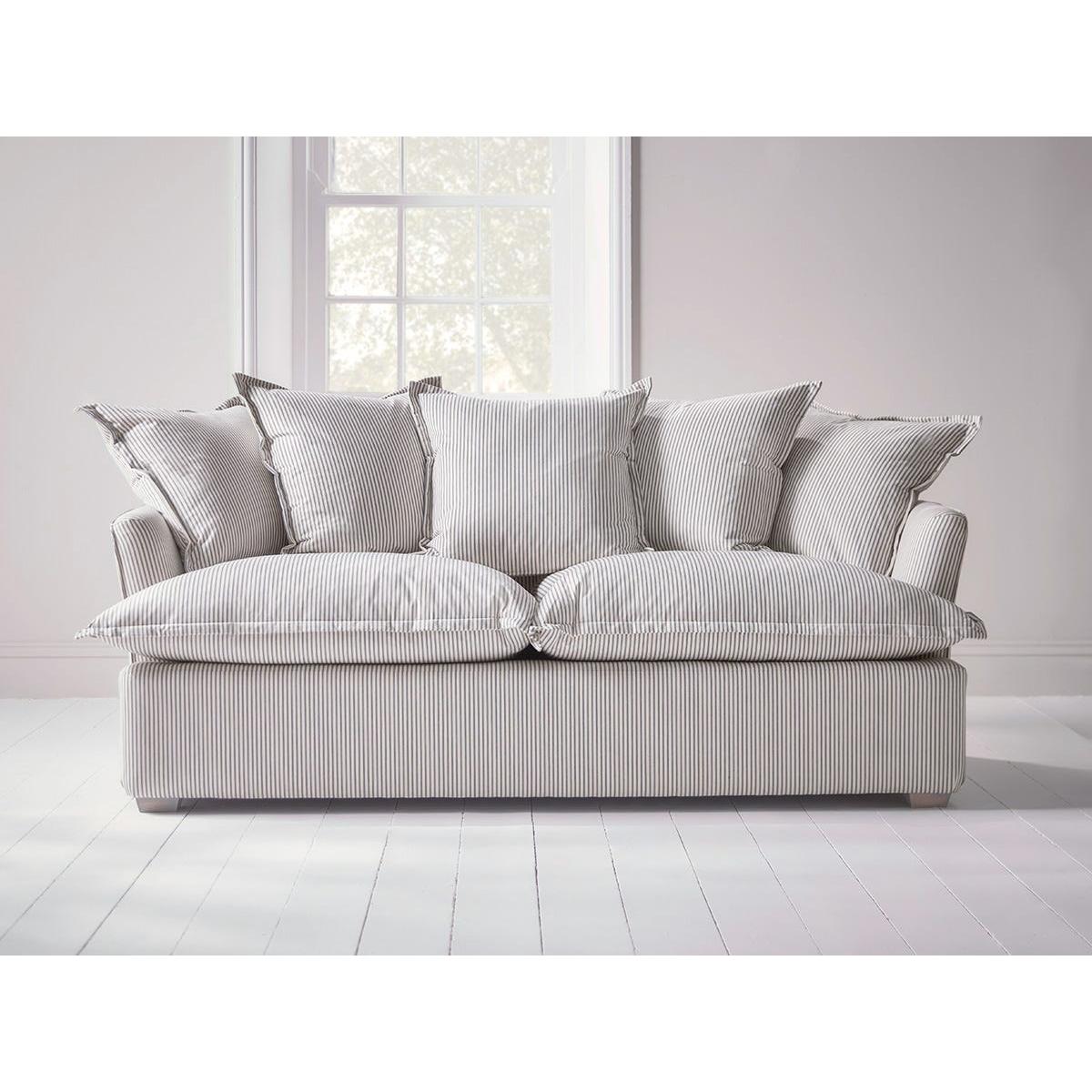 Umea Three Seater Sofa – Navy Opulent Cotton Velvet – image 7