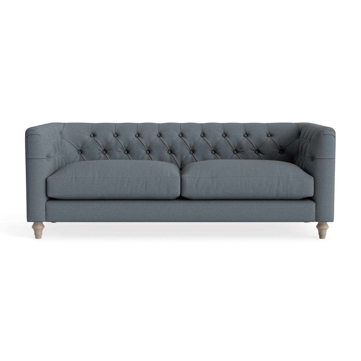 Sarnia Two Seater Sofa – Grey Leather – image 10