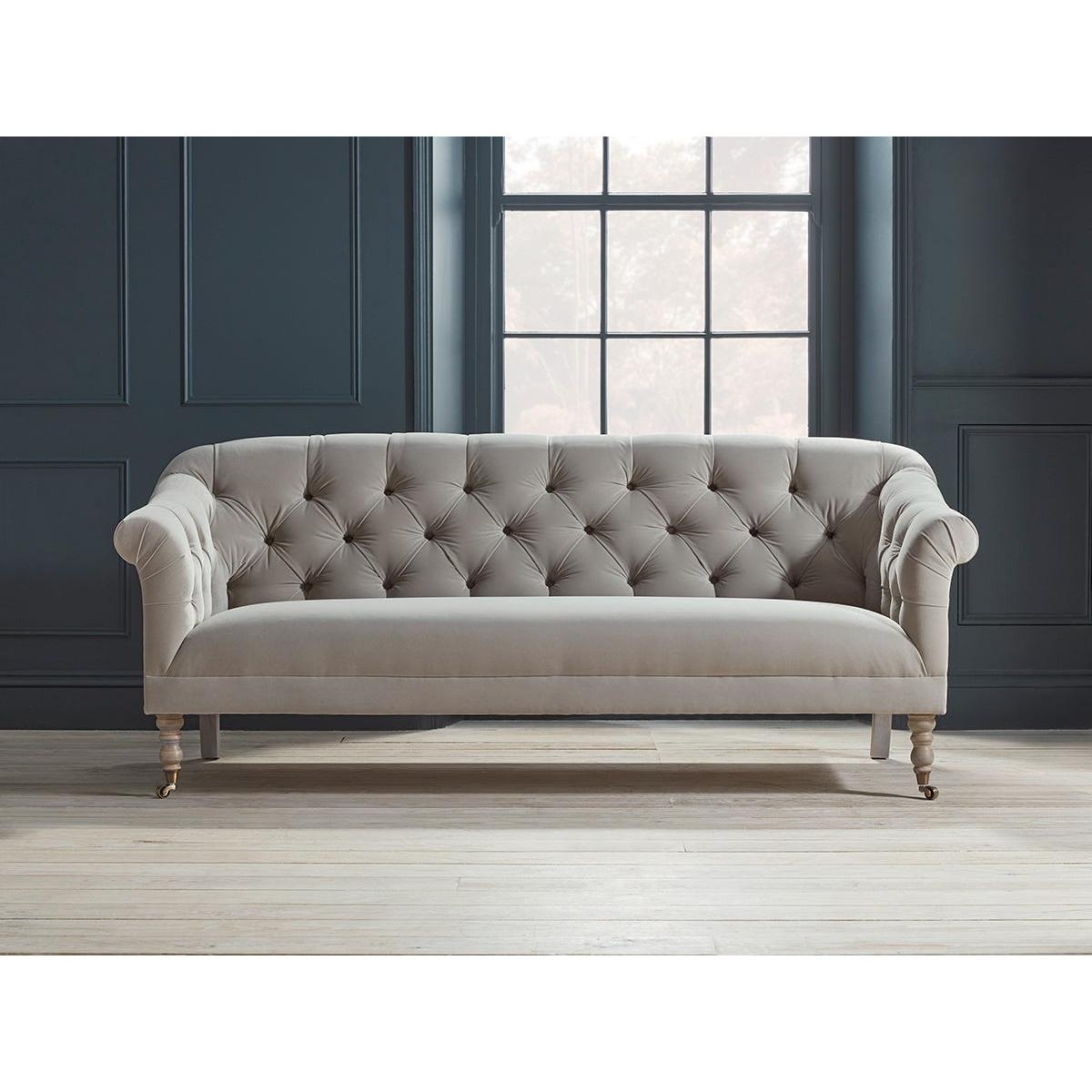 Domme Two Seater Sofa – Mineral Velvet – image 6