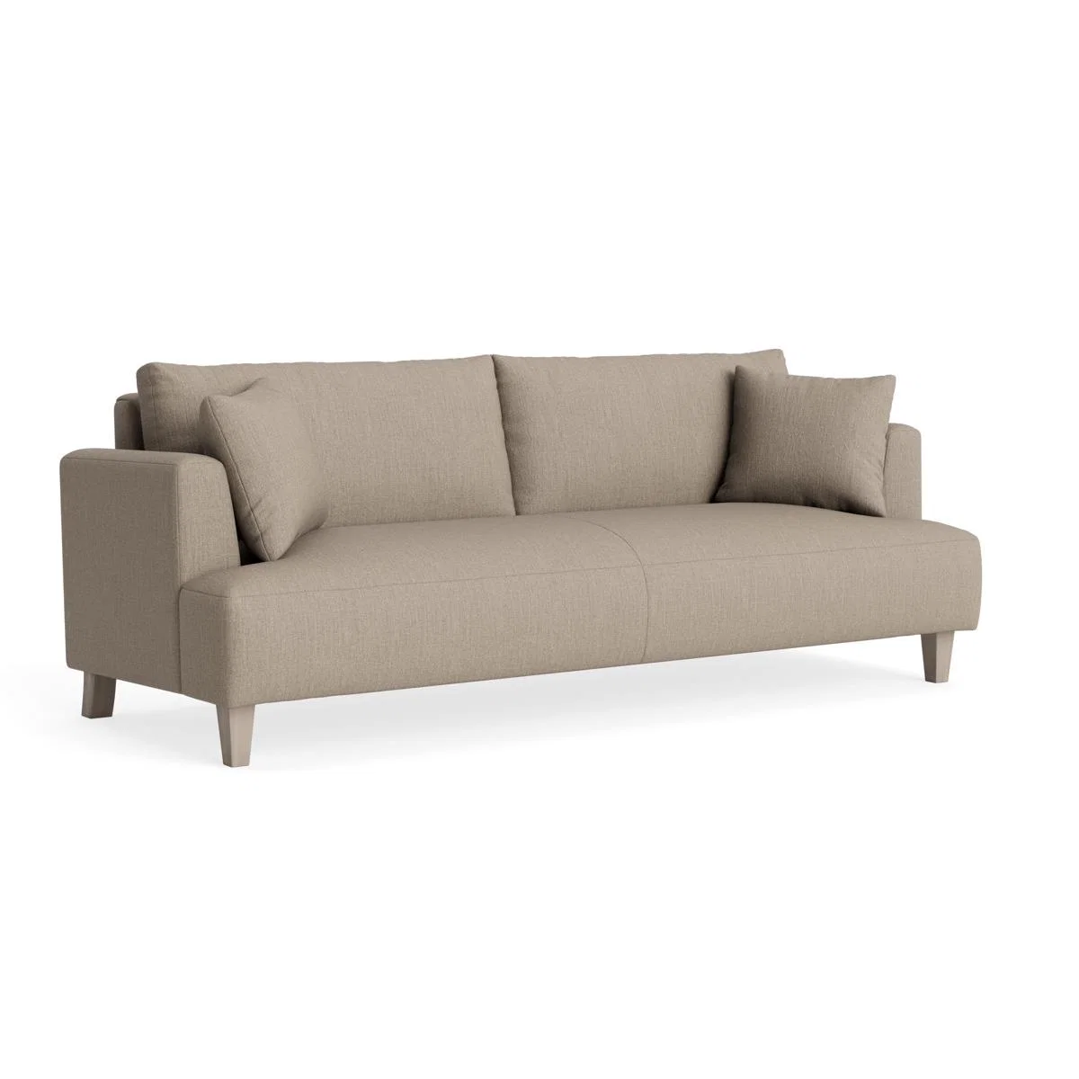 Palma Two Seater Sofa – Taupe Cotton linen – image 11
