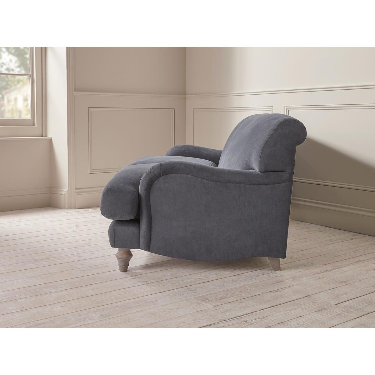 Reine Two Seater Sofa – Navy Opulent Cotton Velvet – image 7