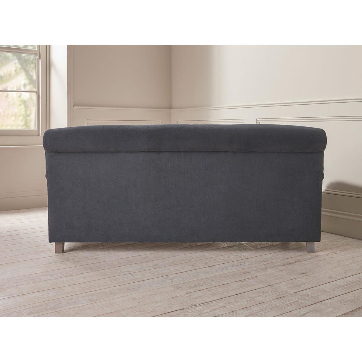 Reine Two Seater Sofa – Navy Opulent Cotton Velvet – image 8