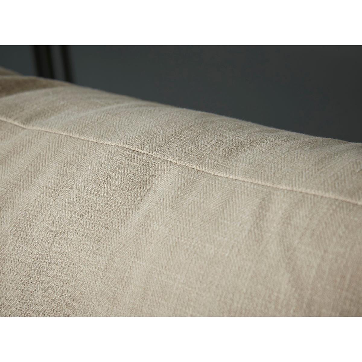Kalmar Two Seater Sofa – Soft Grey Opulent Cotton Velvet – image 6