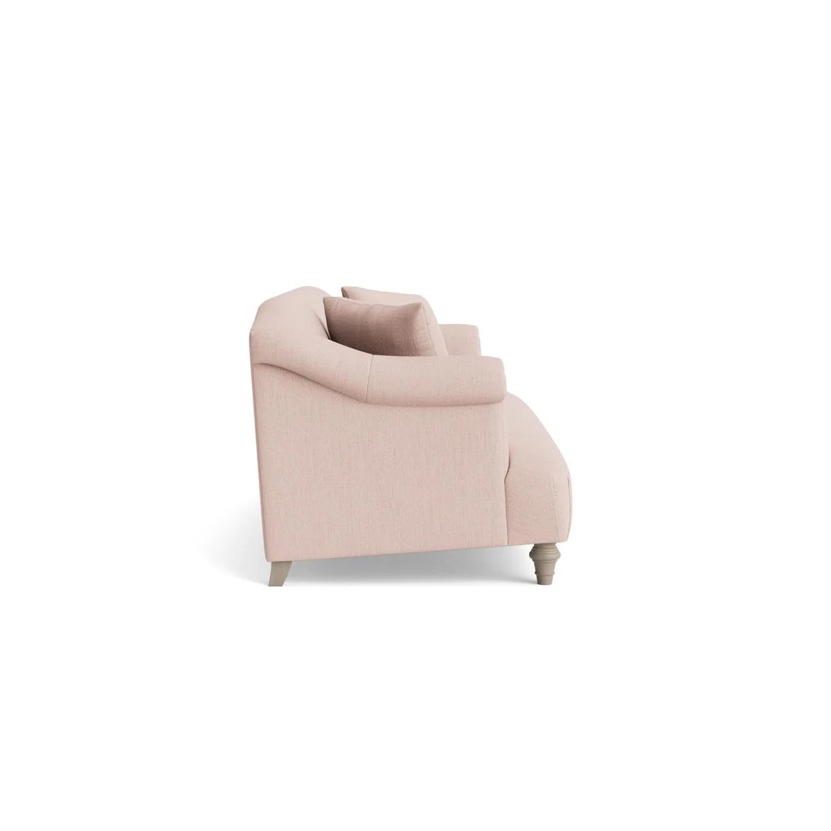 Artes Three Seater Sofa – Vintage Grey Herringbone – image 12