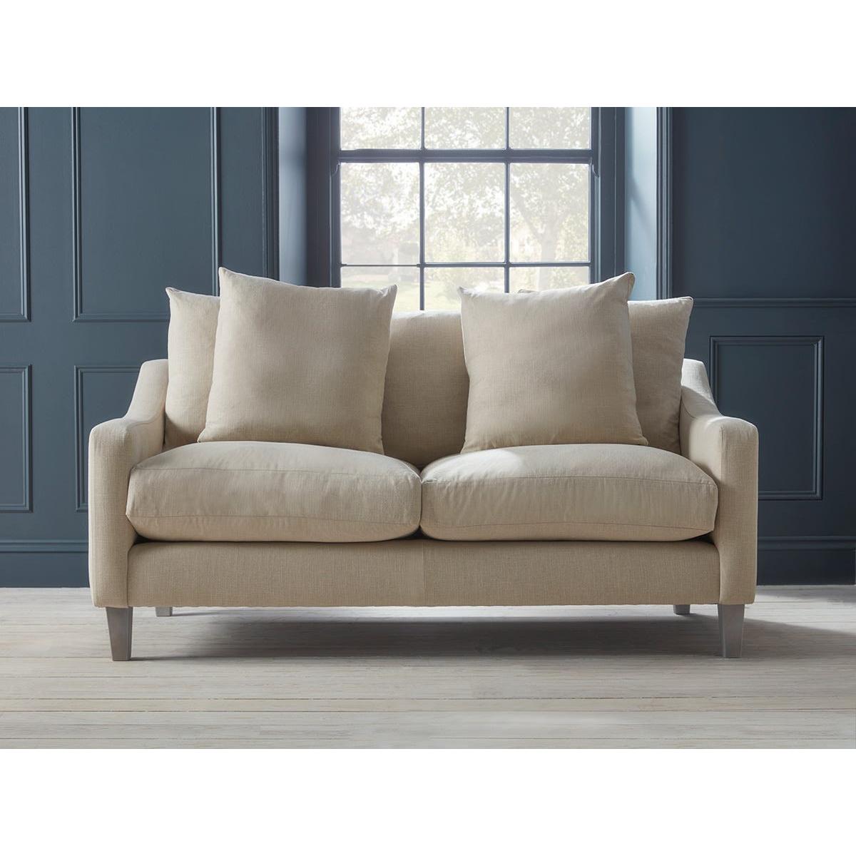 Floro Two Seater Sofa – Vintage Grey Herringbone – image 6