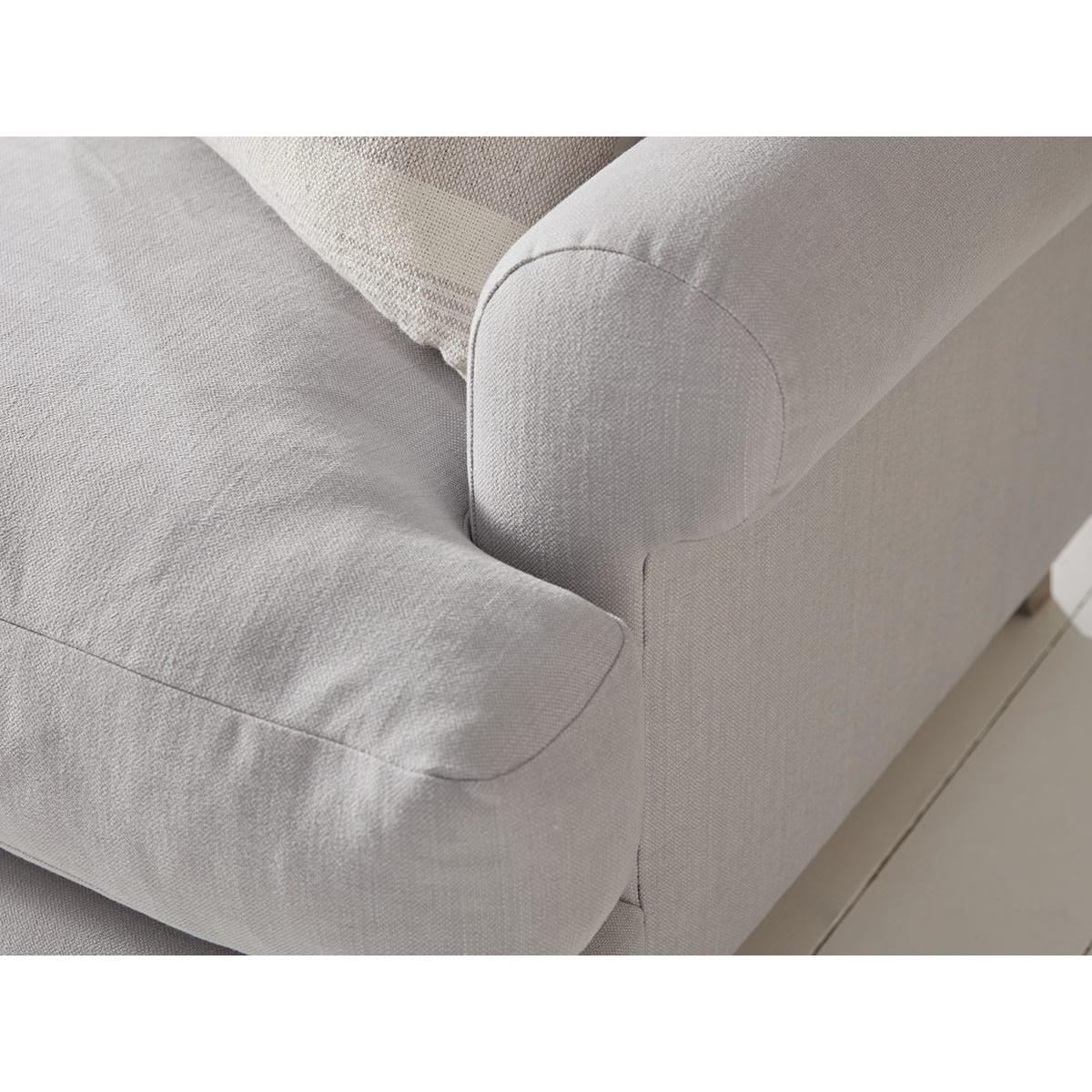 Kiruna Three Seater Sofa – Smoke Cotton Linen – image 4