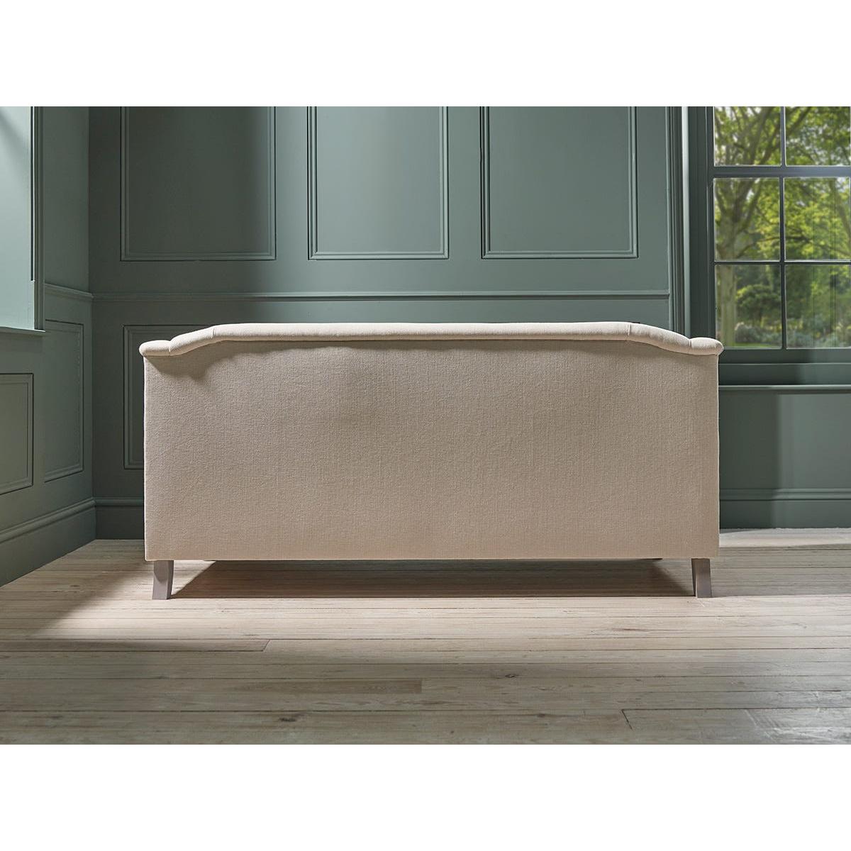 Assan Three Seater Sofa – Soft Grey Opulent Cotton Velvet – image 9