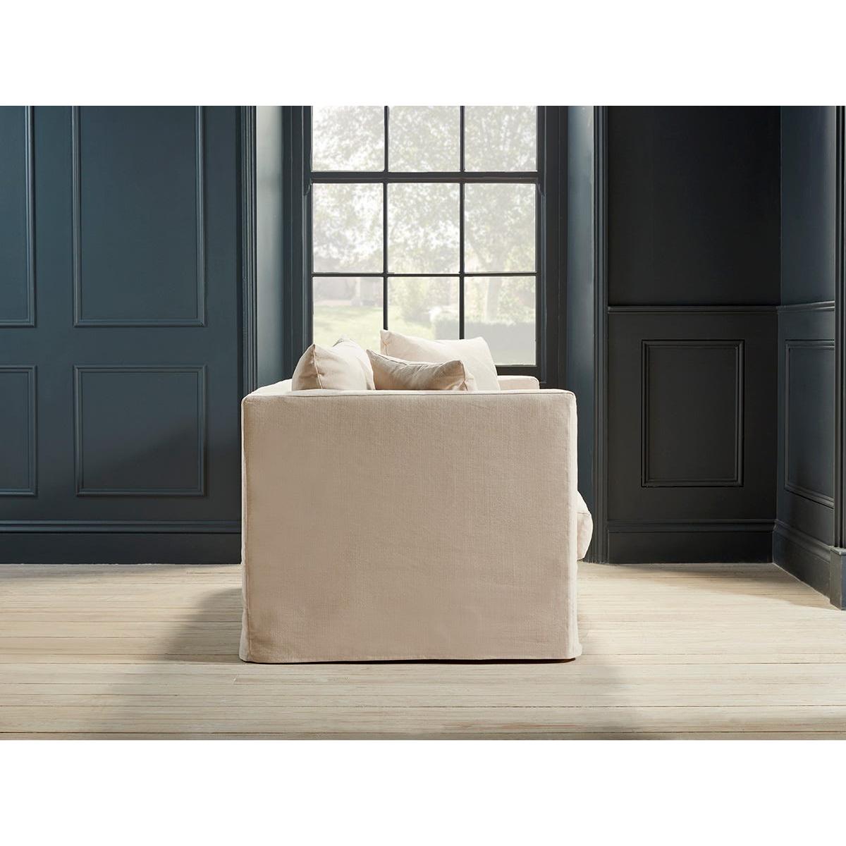 Colmar Three Seater Sofa – Deep Cyan Opulent Cotton Velvet – image 7