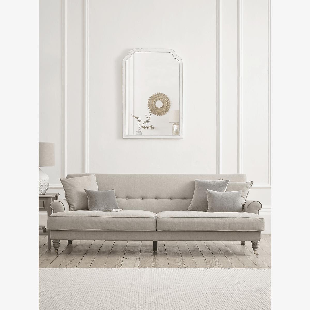 Herringbone Sofa - Natural – image 1