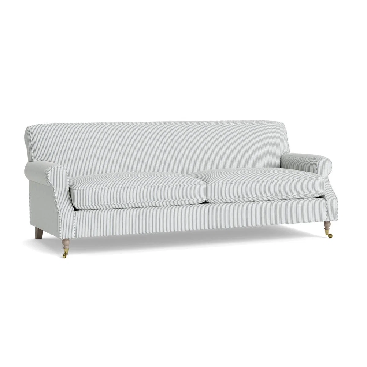 Annecy Three Seater Sofa – Ivory Herringbone – image 9